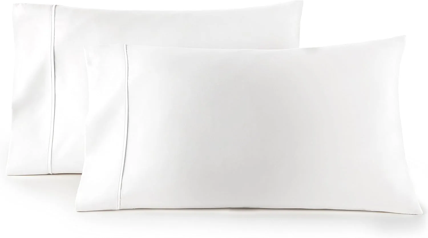 HC Collection King Pillow Cases Set of 2- Microfiber, Extra Soft Pillowcases