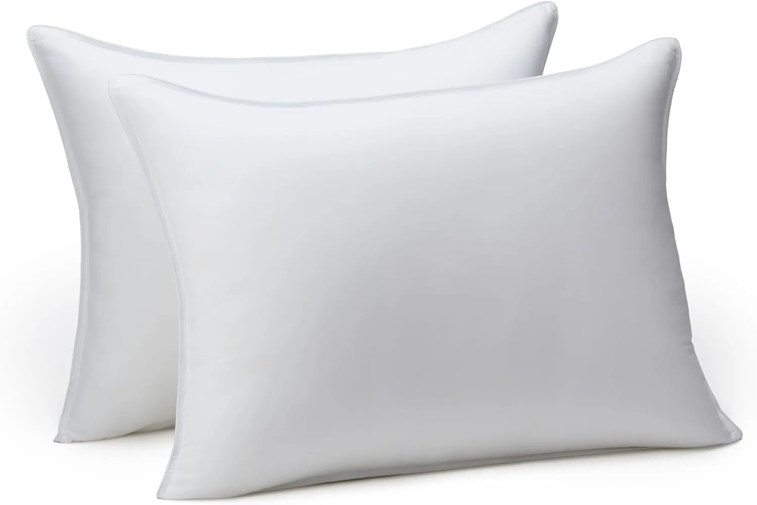 Amazon Basics Down Alternative Pillows for Stomach and Back Sleepers