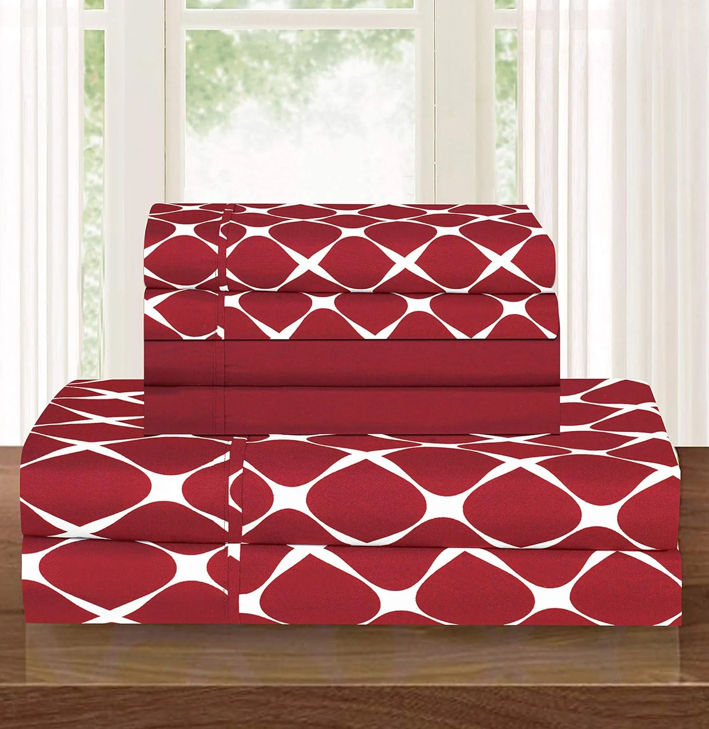 Elegant Comfort Luxury Softest and Coziest 6-Piece Bed Sheet Set