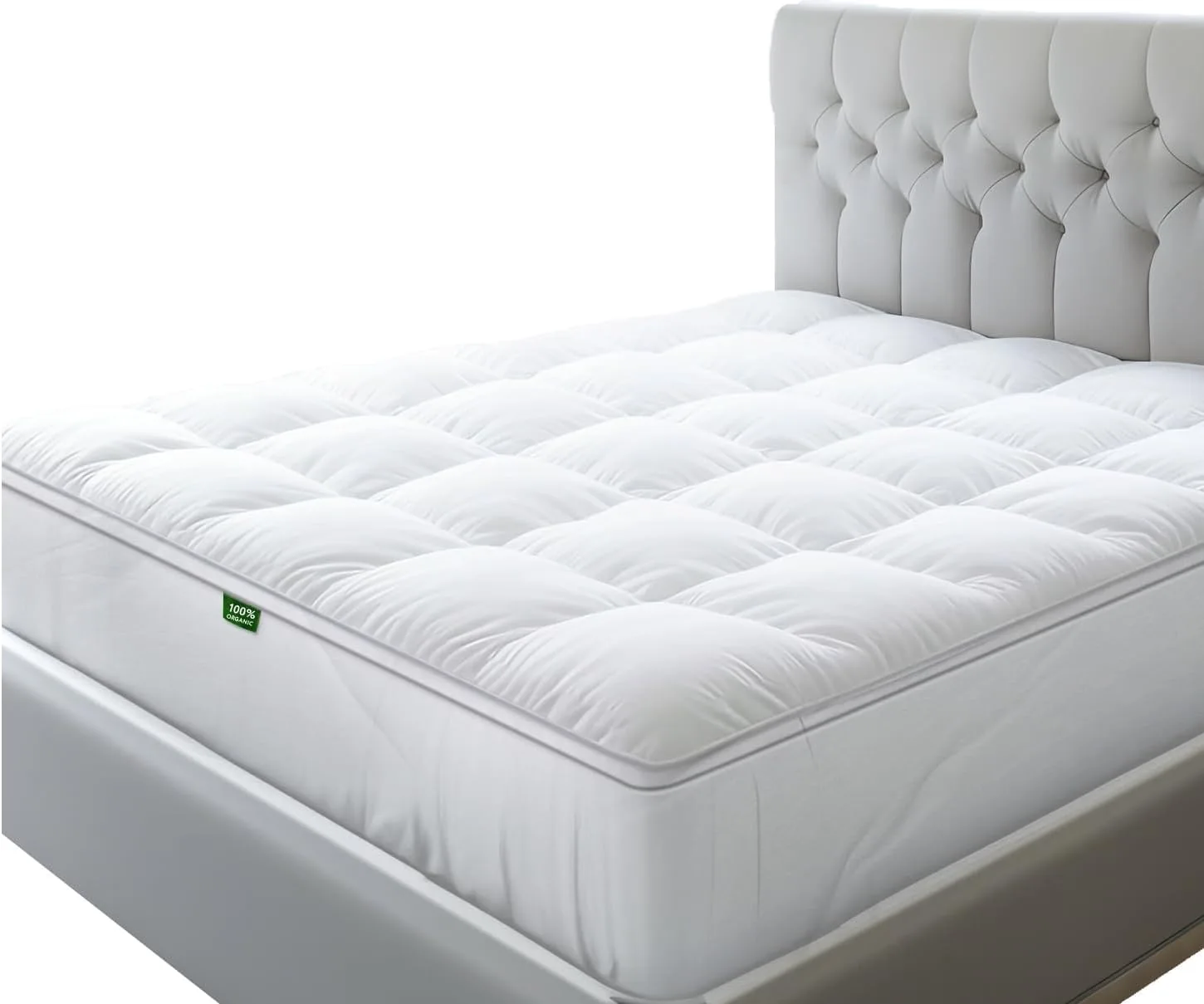 Sleep Mantra 100% Cotton Mattress Topper Full Size