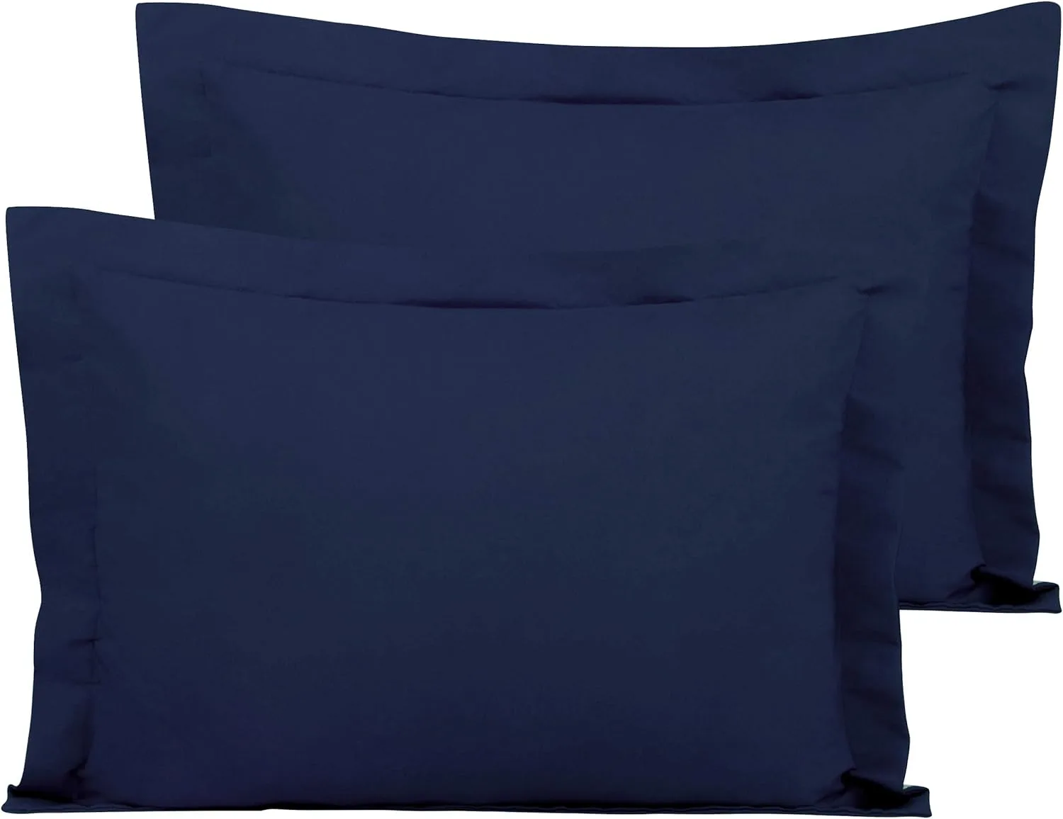 Flxxie Microfiber Standard Pillow Shams Set of 2