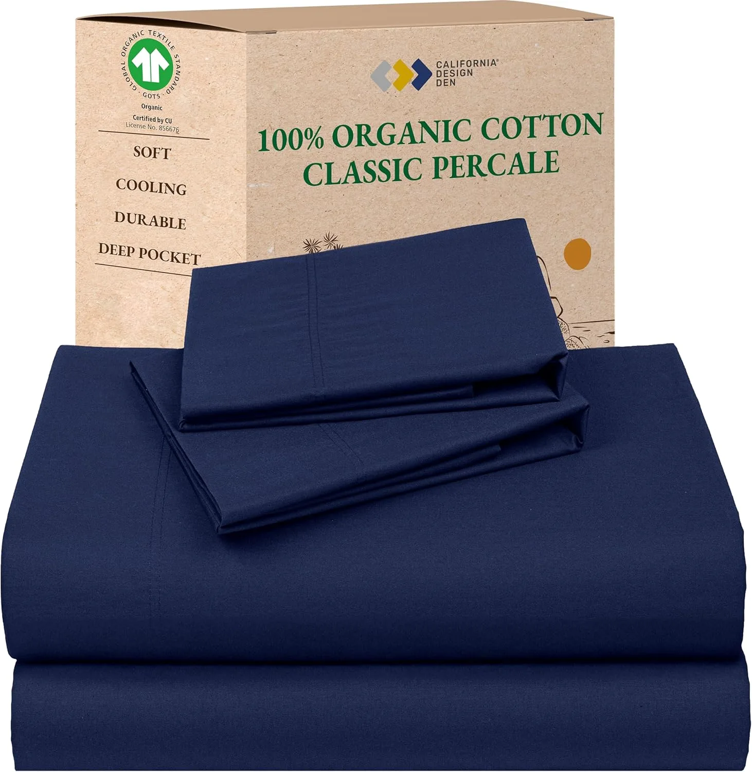 California Design Den Queen Size Sheet Set